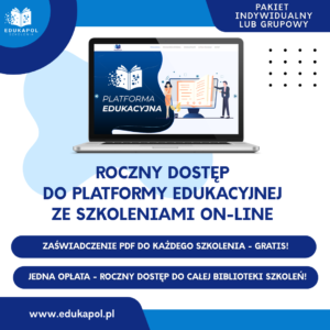 Platforma edukacyjna ze szkoleniami on-line