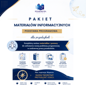 Informatory, plansze i plakaty o nowej podstawie programowej w przedszkolu